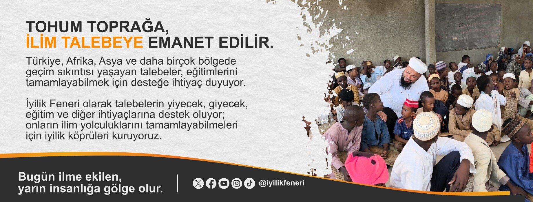 İlim Talebeye Emanet Edilir